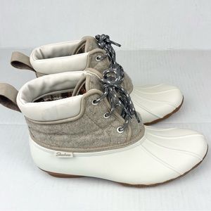 Skechers Womens Pond-Lil Puddles-Mid Quilted Lace Up Size 10